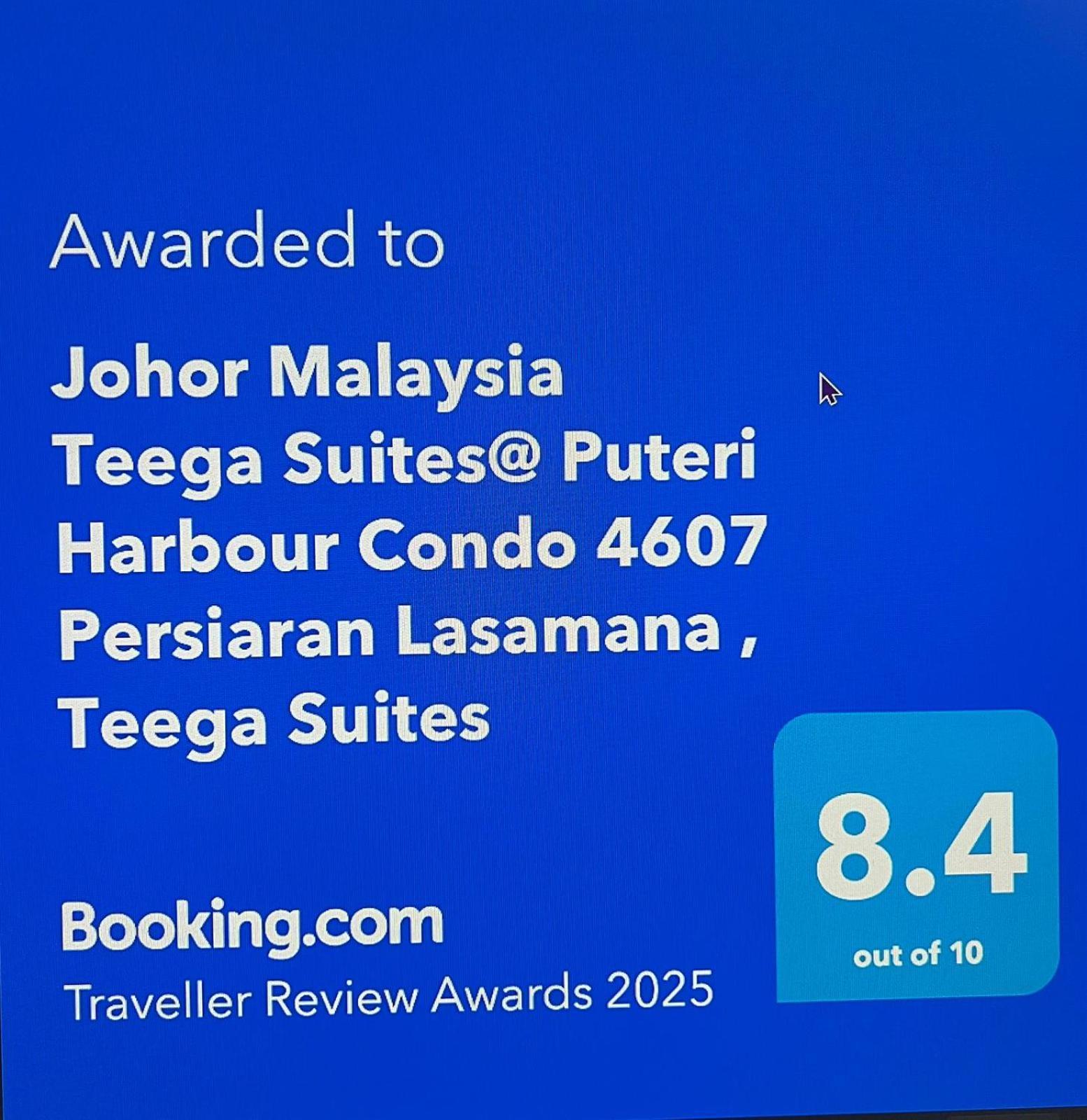 Johor Malaysia Teega Suites@ Puteri Harbour Condo 4607 Persiaran Lasamana , Teega Suites Nusajaya  Zewnętrze zdjęcie